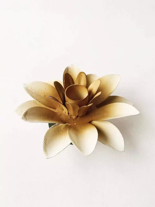 Metall lysholder narciss