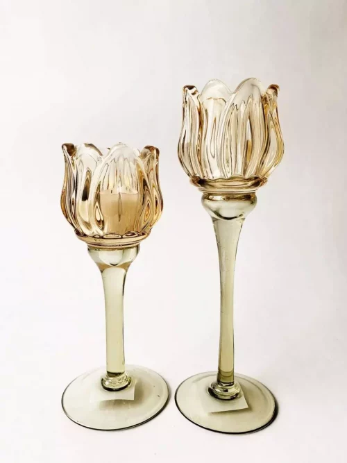 Lysglass blomst honning