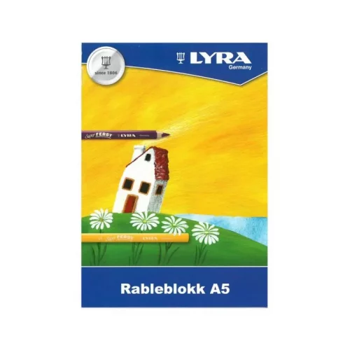 LYRA RABLEBLOKK A5 40 ARK