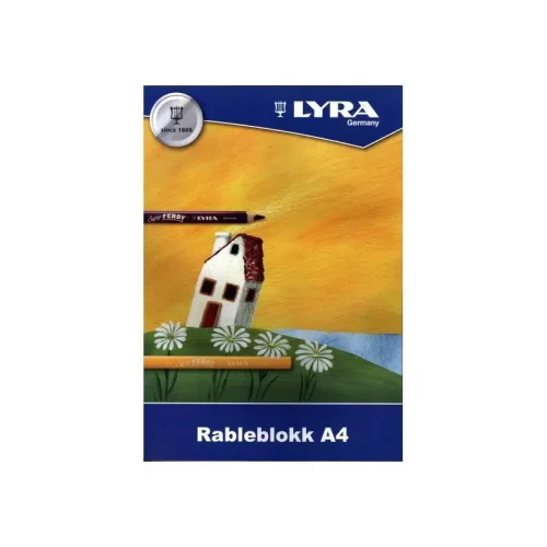 LYRA RABLEBLOKK A4 50 ARK