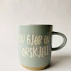 Tekstkrus "Du gjør en forskjell"