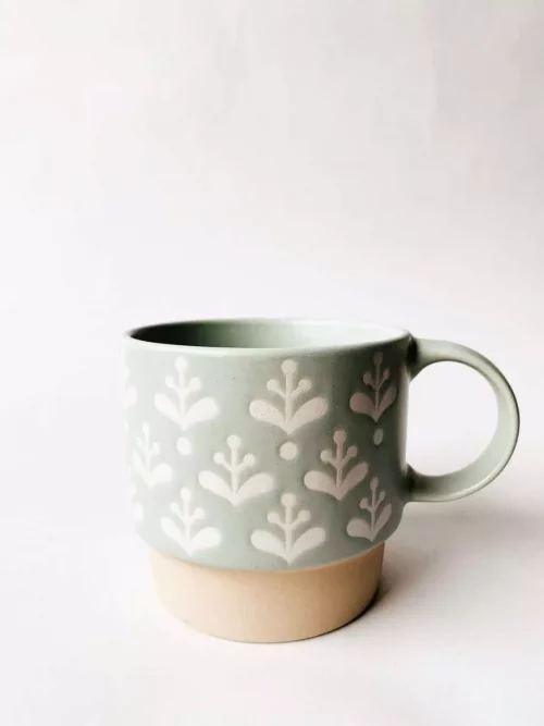 Krus retro Marie Lys Blå