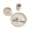 Stick&Stay dinner set Tiny farm Sand
