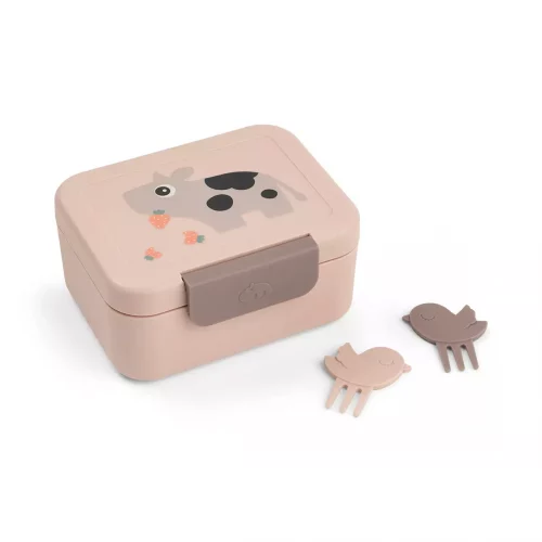 Tiny lunch box w/snack picks Tiny farm Powder