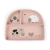 Stick&Stay compartment plate Tiny farm Powder
