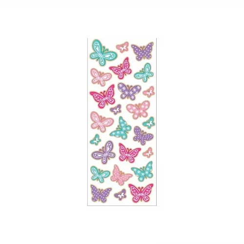 STICKERS SOMMERFUGLER  TINKA