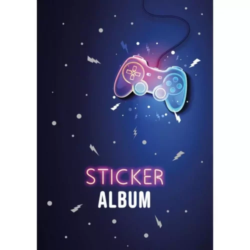 STICKER ALBUM 14,5x21CM MONSTER TRUCK