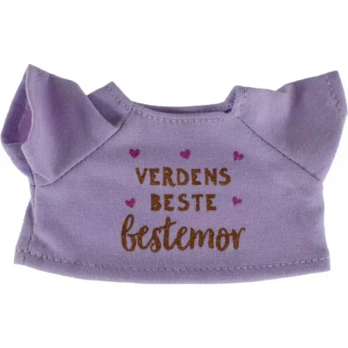 T-SHIRT TINKA TEDDY VERDENS BESTE BESTEMOR