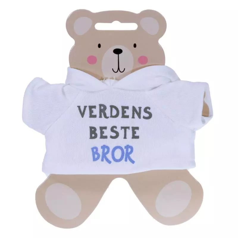 T-SHIRT TINKA TEDDY VERDENS BESTE BROR