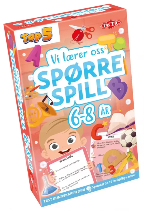 Vi lærer oss Spørrespill 6-8 år