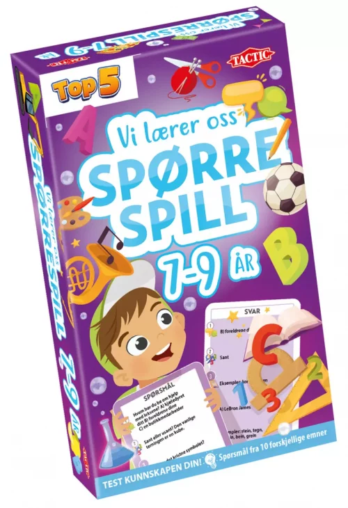 Vi lærer oss Spørrespill 6-8 år