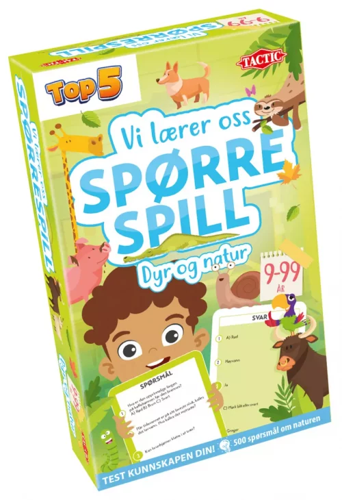 Vi lærer oss Spørrespill Dyr og natur-99 år