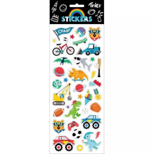 STICKERS ASSORTERT TINKA