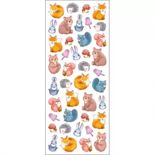 STICKERS SKOGENS DYR TINKA