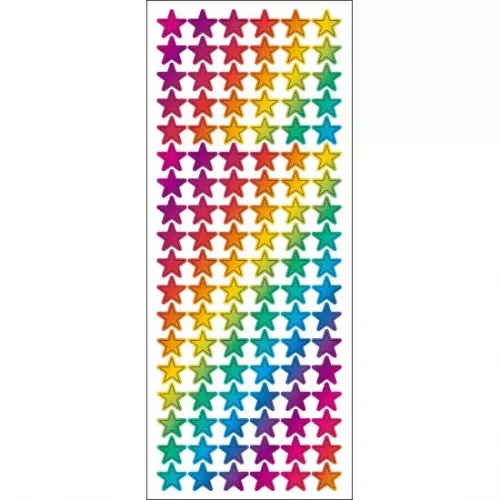 STICKERS STJERNER ASS FARGER TINKA