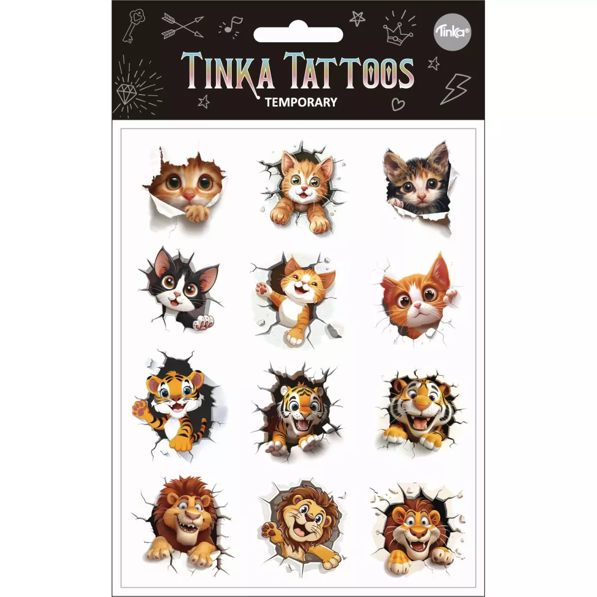 TATOVERING SØTE KATTER TINKA TATTOO