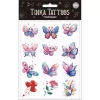 TATOVERING SOMMERFUGLER/BLOMSTER TINKA TATTOO
