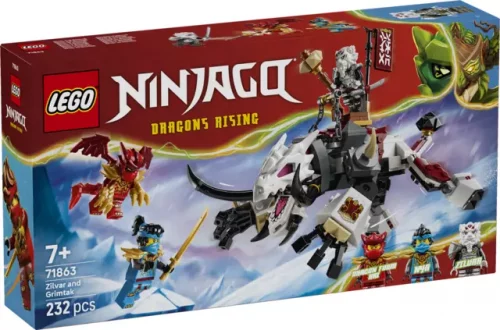Zilvar med monsterdragen Gri