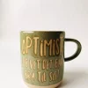 Tekstkrus "Optimist"