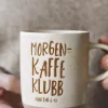 Tekstkrus "Morgenkaffe klubb"