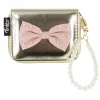 LOMMEBOK GULL M/SLØYFE TINKA WALLET