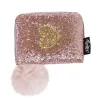 LOMMEBOK ROSA M/HJERTE TINKA WALLET