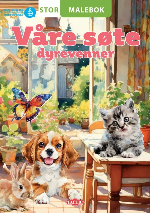 MALEBOK Våre søte dyrevenner