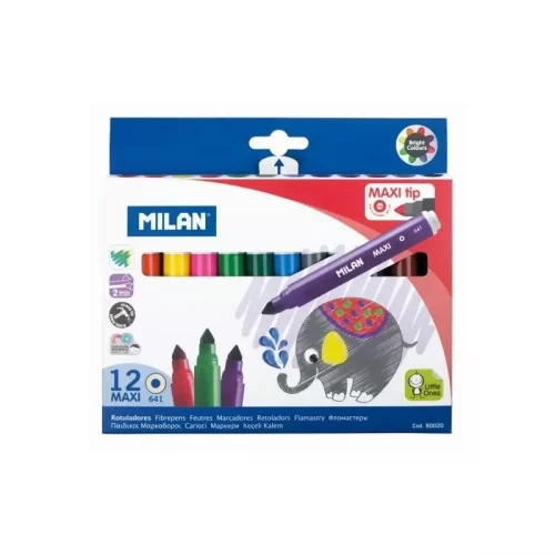 TUSJER MILAN MAXI TIP0,7MM 12PK