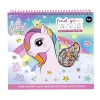 AKTIVITETSBOK UNICORN 26,5X25CM TINKA