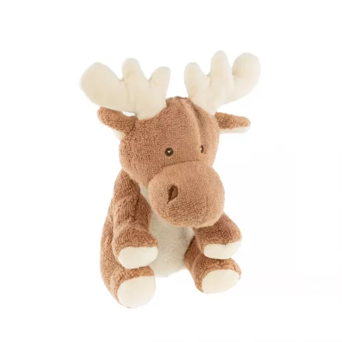 ELGEN RUDOLPH 23CM SITTENDE- ØKOLOGISK BOMULL - CUTE