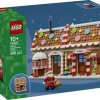 Julepyntet pepperkakehus
