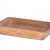 Sander - Serveringsfat Mangotre 23x15x4cm Natur