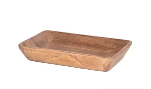 Sander - Serveringsfat Mangotre 23x15x4cm Natur