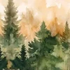 Servietter  Evergreen trees