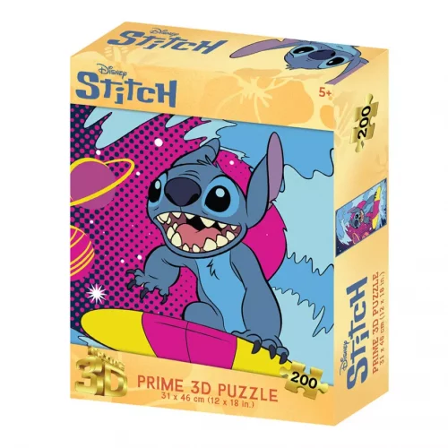 Prime 3D Puslespill Disney Stitch 200 brikker