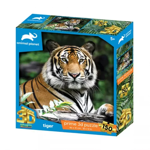 Prime 3D Puslespill Tiger 150 brikker