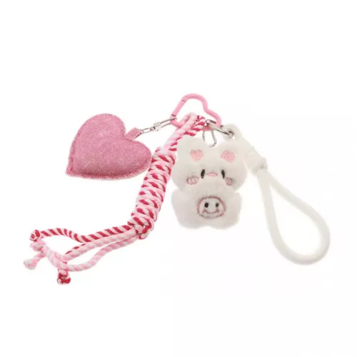 BAG CHARM  HVIT TEDDY TINKA