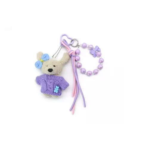 BAG CHARM BAMSE MED LILLA KJOLE TINKA