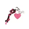 BAG CHARM ROSA HJERTE TINKA