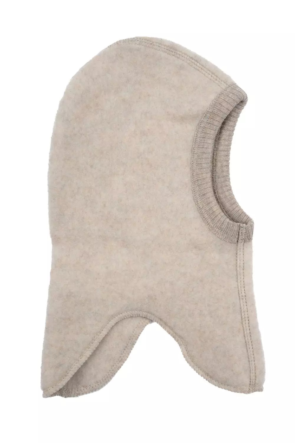 Mikk-line Ullbalaclava - Melange Offwhite