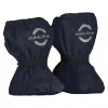 Mikk-line PU Rain Footies w. Fleece - Blue Nights