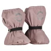 Mikk-line PU Rain Footies w. Fleece - Adobe Rose
