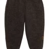 Mikk-line Ullbuksee - Dark Brown Melange (110-116)