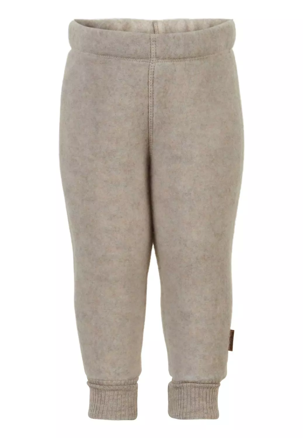 Mikk-line Ullbuksee - Melange Offwhite (110-116)