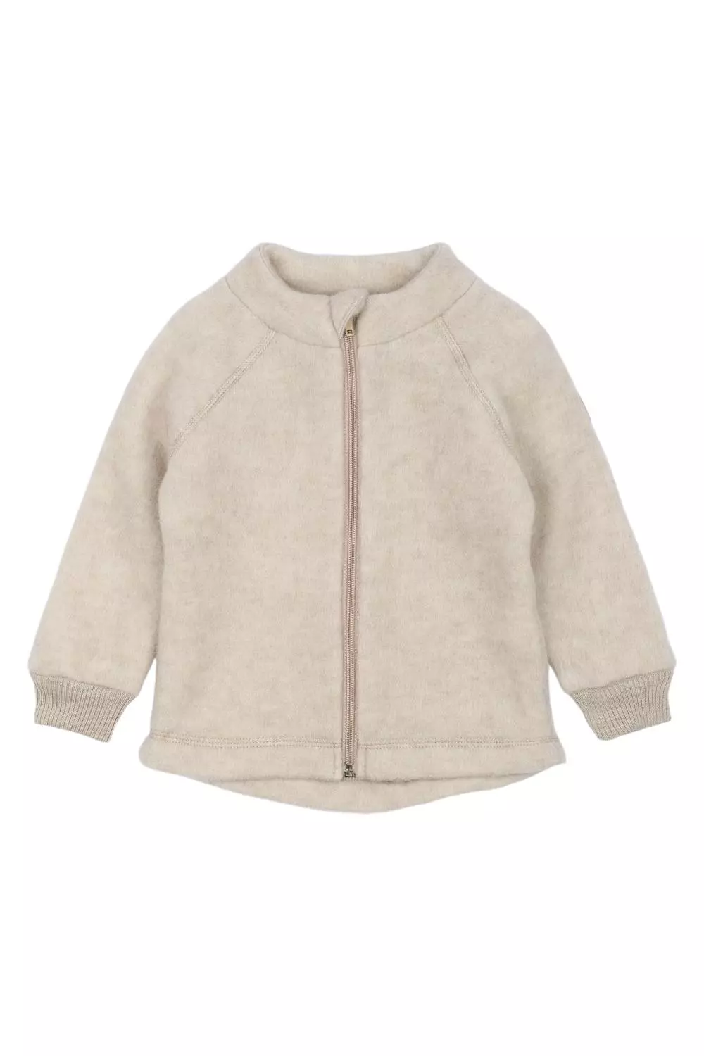 Mikk-line Ulljakke - Melange Offwhite (110-116)