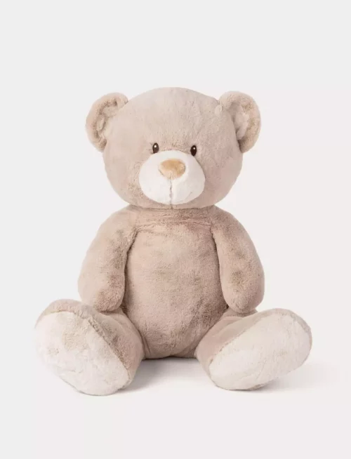 Teddy Mocca bamse 60 cm beige XL