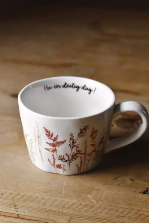 Fie Krus Eng "Ha en deilig dag" 10x7,5 cm