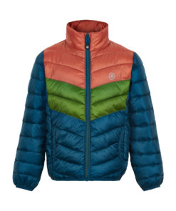 Jacket padded packable 3 col. 2-12 år