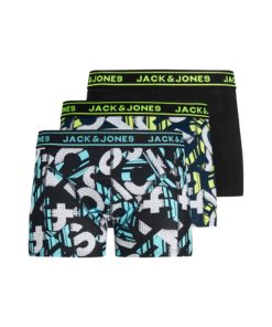 Jack & Jones Jr 3 pk Boxer print