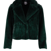 Saint Tropez Short Faux Fur, grønn jakke